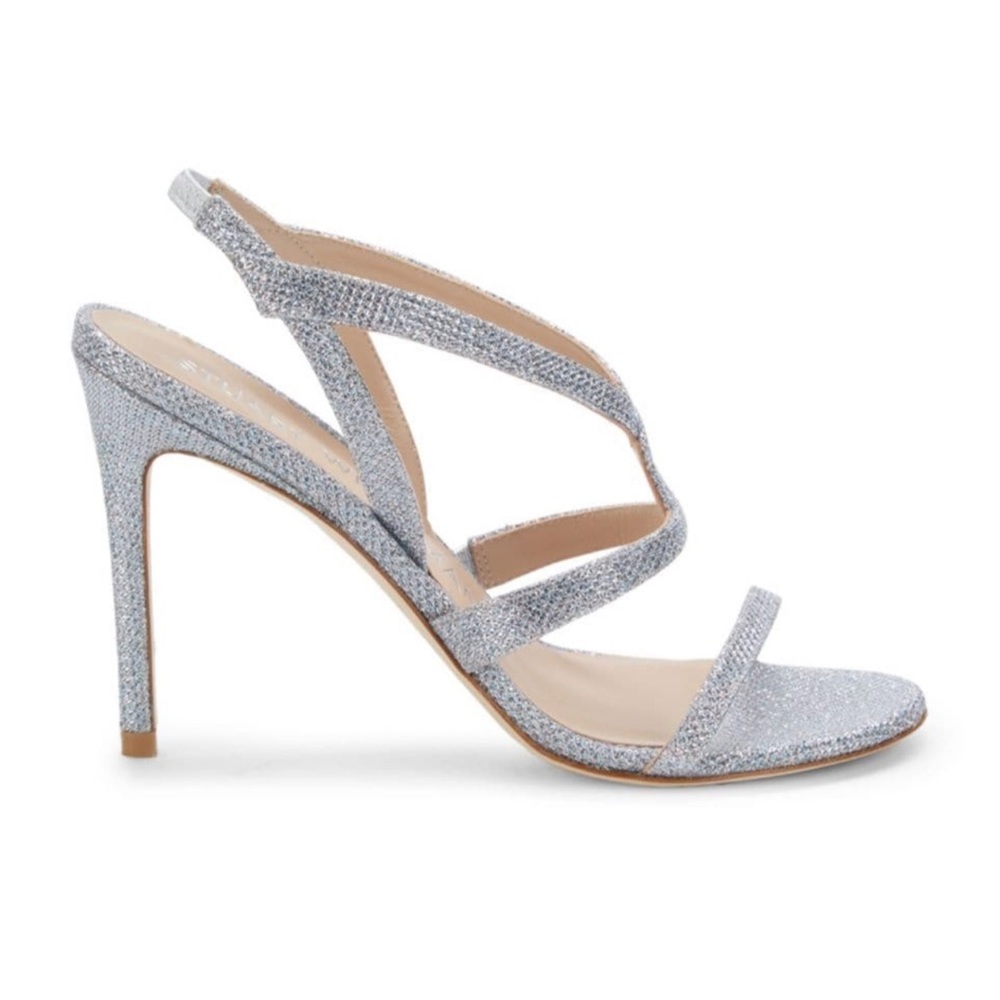 New with tags, box and dust bag Stuart Weitzman Strappy Heels size 9